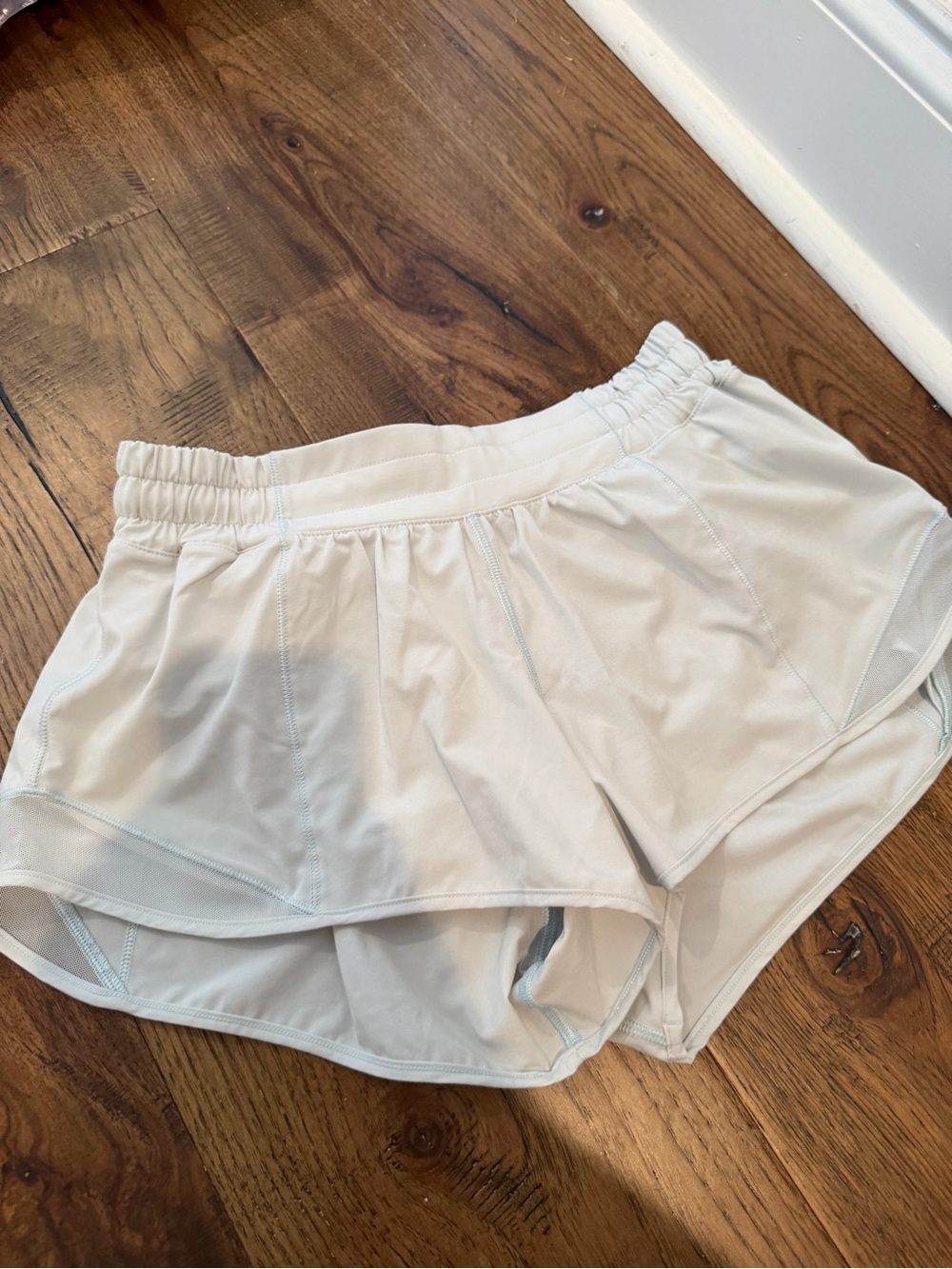 Lululemon Hotty Hot Shorts Light Blue